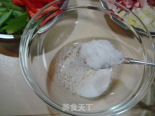 肉片烧茄子的做法步骤：1