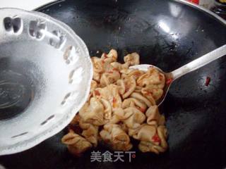 青菜煲肥肠的做法步骤：13