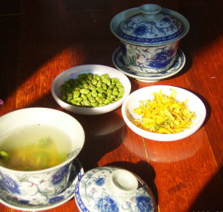 桔皮熏豆茶的做法步骤：20