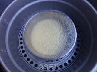 蒸酸奶蛋糕的做法步骤：8