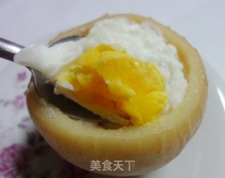 鸡蛋炖苹果的做法步骤：5