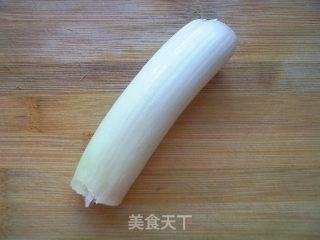 荤香油麦菜的做法步骤：3