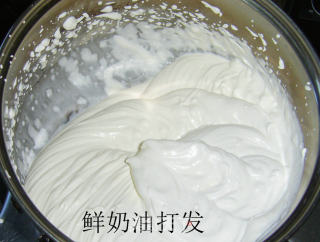 蓝莓猕猴桃蛋糕卷的做法步骤：9
