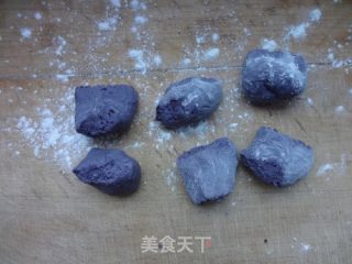 低卡黑米黑芝麻核桃馒头的做法步骤：7