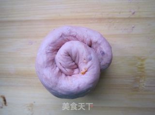 紫薯土司的做法步骤：8