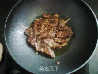 孜然牛肉的做法步骤：5