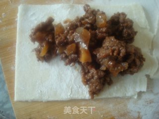 香酥牛肉派（飞饼版）的做法步骤：5