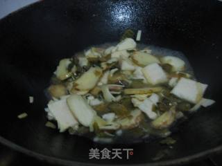 雪菜茨菰的做法步骤：6
