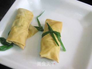 葱香百页包的做法步骤：10