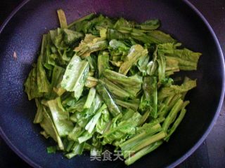 荤香油麦菜的做法步骤：6