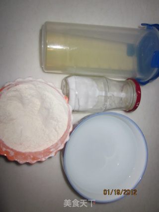 荷叶饼的做法步骤：1