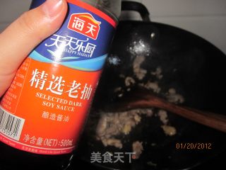 肉丝芥菜的做法步骤：6