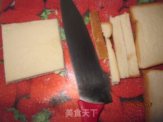 自己做面包糠的做法步骤：1