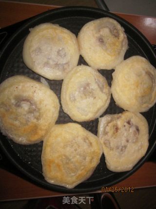 香煎糯米饼的做法步骤：8