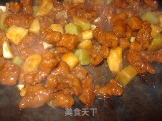 菠萝古老肉的做法步骤：11