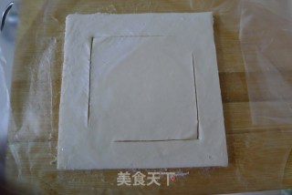 蓝莓千层酥的做法步骤：4