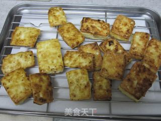 香煎豆腐的做法步骤：5