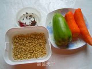 杂拌五香黄豆的做法步骤：1