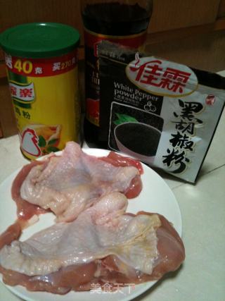 胡椒鸡排的做法步骤：1