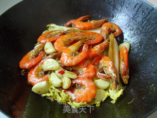 干锅娃娃菜的做法步骤：8