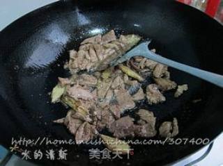 补肝明目，养血——湘菜爆炒猪肝的做法步骤：8