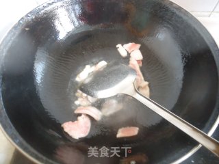 蒜薹炒肉的做法步骤：3