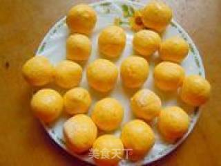 南瓜巧克力馅汤圆的做法步骤：12