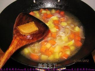 咖喱牛肉的做法步骤：9