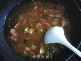 牛肉炖柿子的做法步骤：10