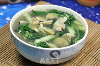白菜蛤蜊汤的做法步骤：7