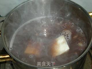 红豆桂圆年糕的做法步骤：7