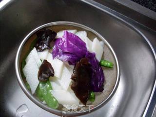 清炒杂蔬的做法步骤：5