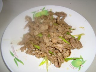 家庭版孜然炒肉的做法步骤：5