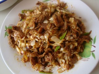 家庭版孜然炒肉的做法步骤：7