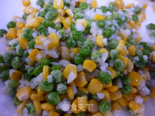 鲜贝蛋烧卖的做法步骤：3