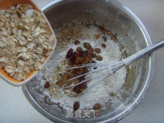 健康粗纤维--燕麦饼干的做法步骤：4