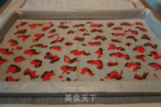 【我的烘焙时间】如此性感，如此美丽--我的粉红豹纹蛋糕卷的做法步骤：20
