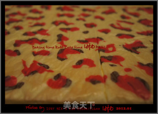 【我的烘焙时间】如此性感，如此美丽--我的粉红豹纹蛋糕卷的做法步骤：40