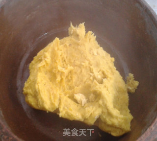 客家传统美食—黄元米果的做法步骤：2