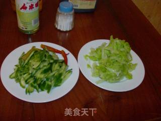 炝拌圆白菜的做法步骤：4