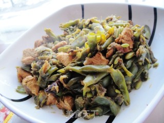 豇豆鸡块的做法步骤：13