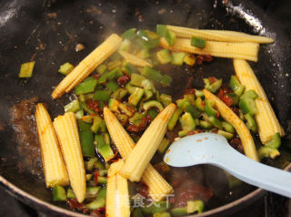 香煎里脊饭的做法步骤：7