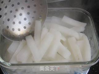 橙汁萝卜条的做法步骤：4