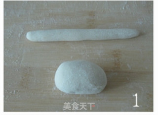 花样面食——小金鱼馒头的做法步骤：1
