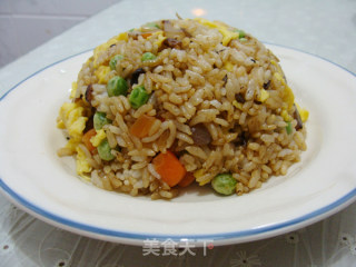 什锦炒饭的做法步骤：8