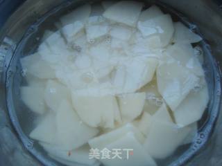 醋溜土豆片的做法步骤：3