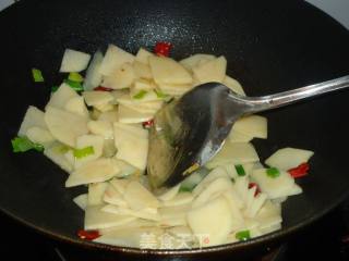 醋溜土豆片的做法步骤：6