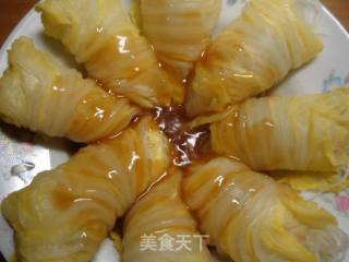 白菜银丝卷的做法步骤：14