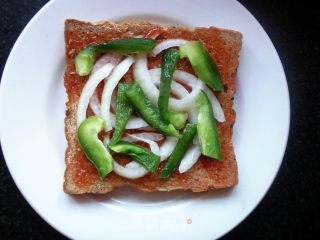 简单全麦培根Pizza的做法步骤：9