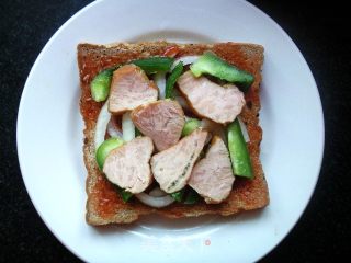 简单全麦培根Pizza的做法步骤：10